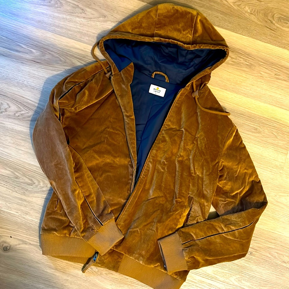 Men’s Marine Layer Copper Corduroy jacket!